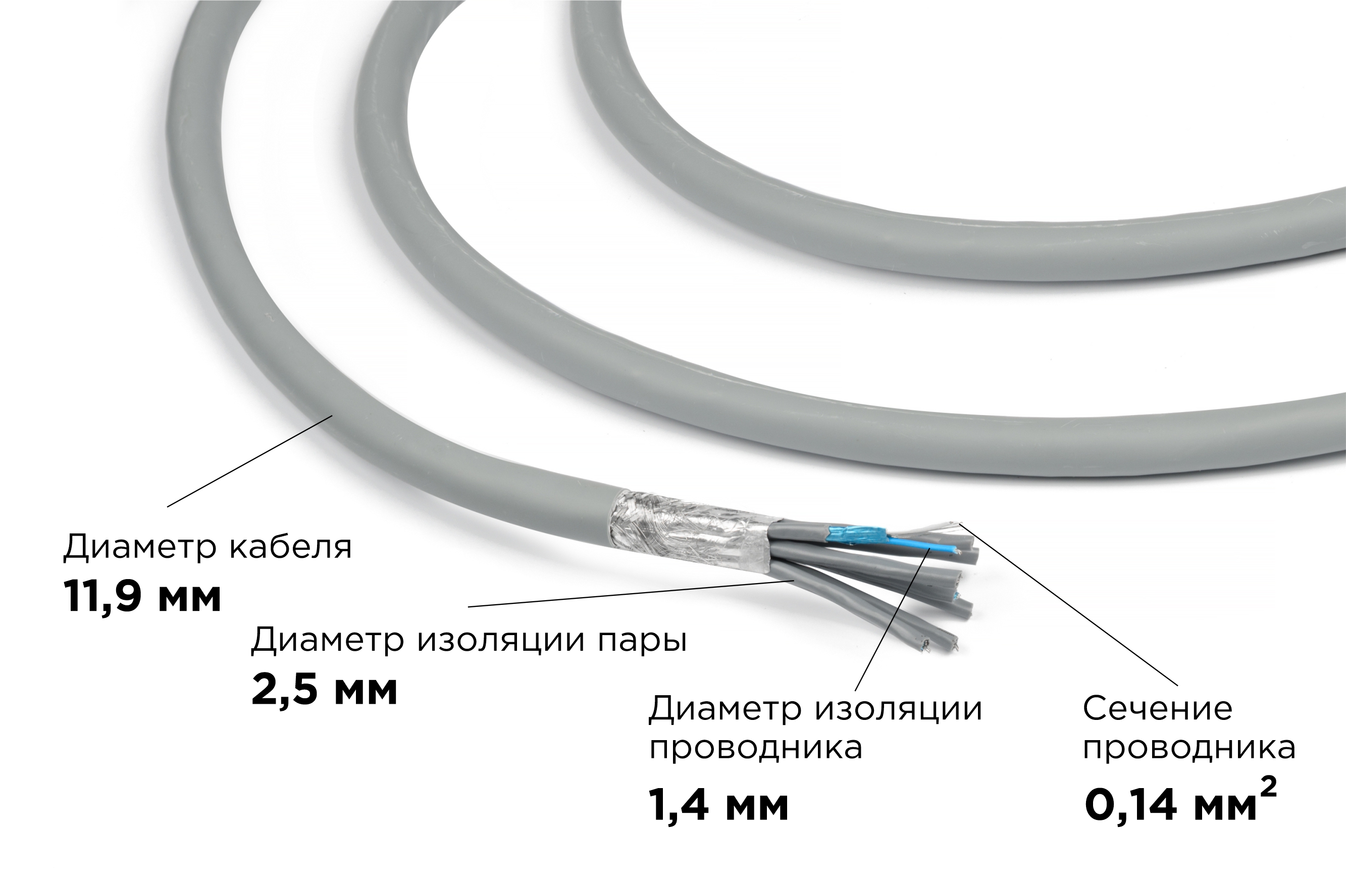 Multicore 8P 26_7 DMX диаметры